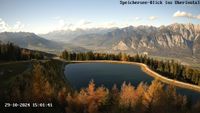 Speichersee - Blick ins Oberinntal - Muttereralm