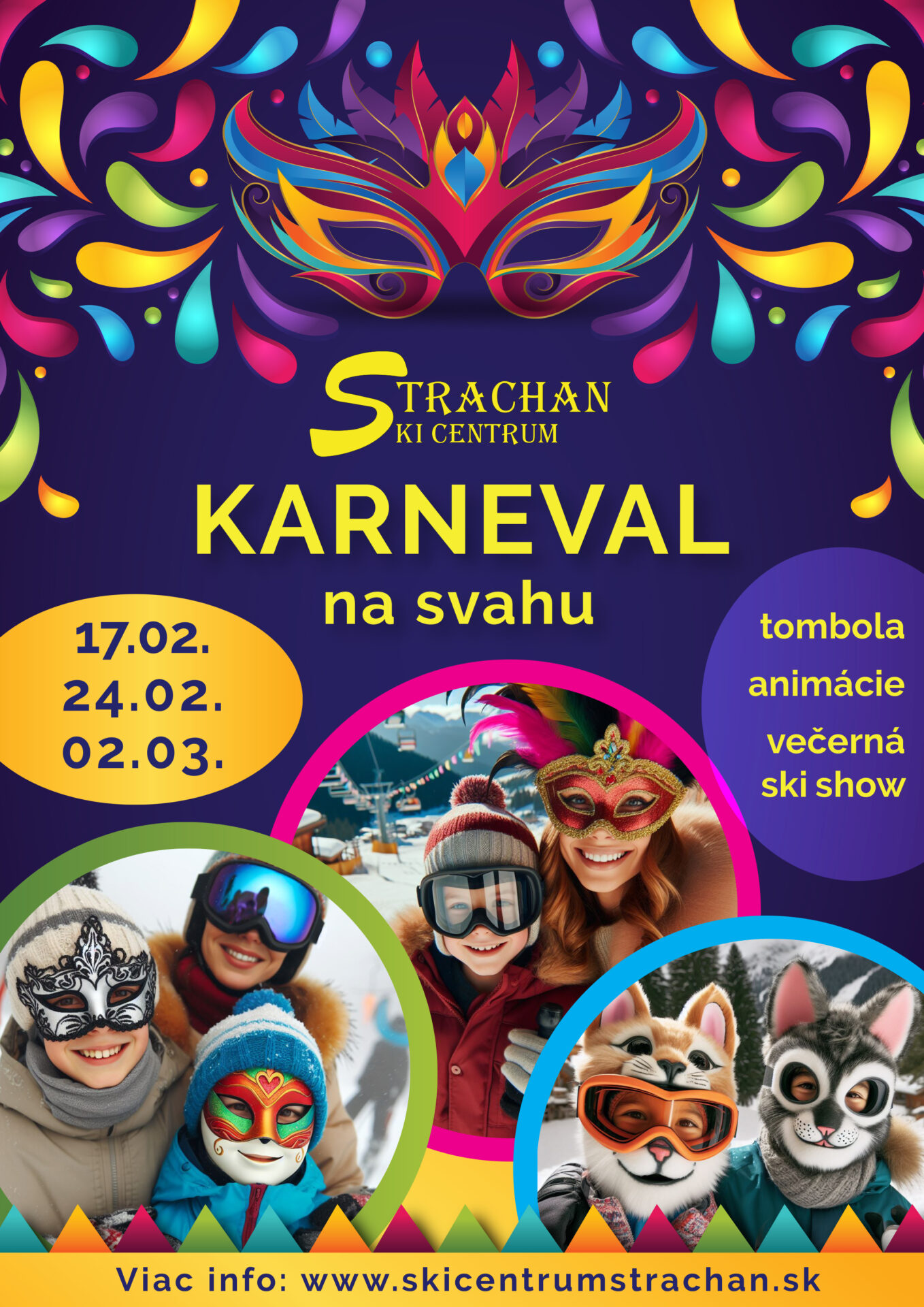 Karneval na svahu - Región Vysoké Tatry