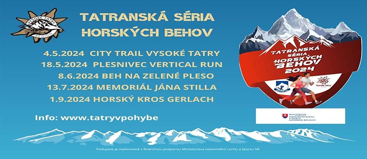 Tatranská séria horských behov 2024 štartuje už 4.mája v Starom Smokovci
