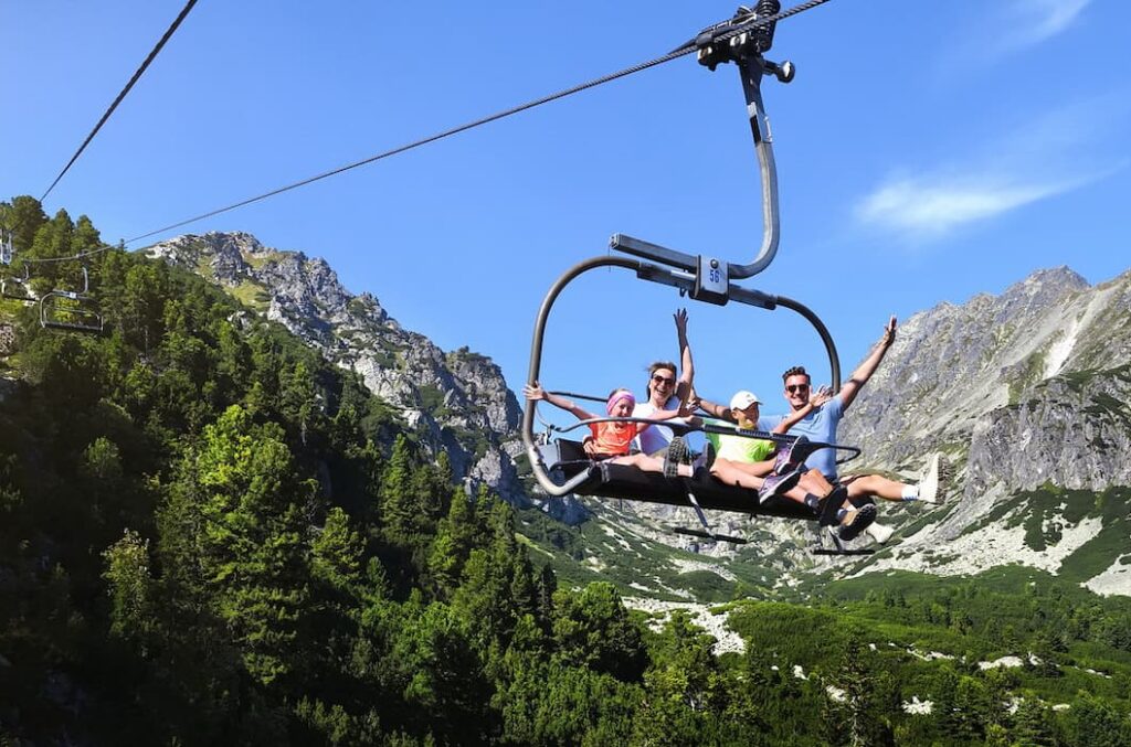 lanovkou za výhľadmi