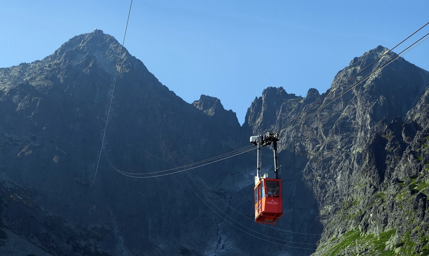 NAJvyššie položená lanovka na Slovensku