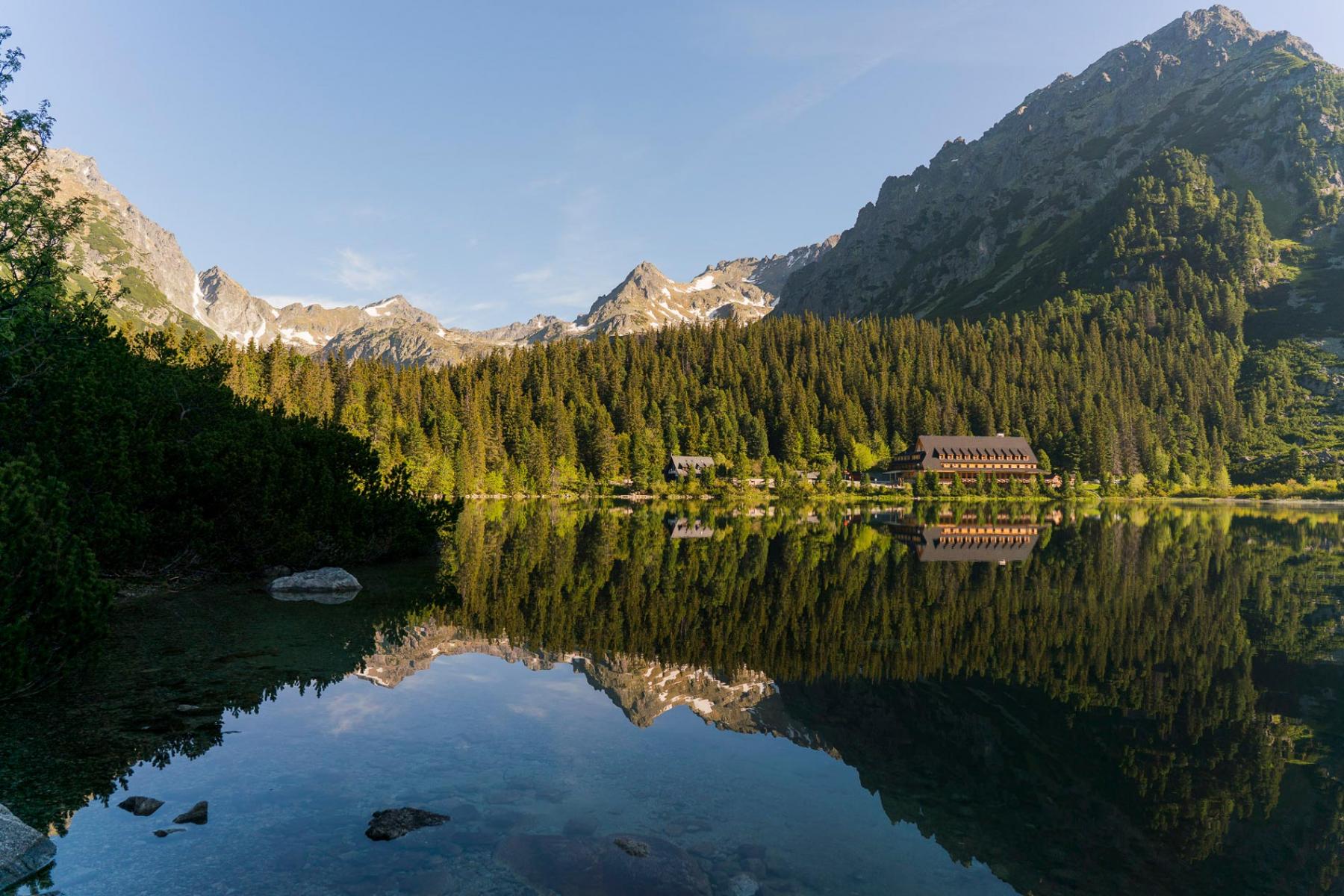 Horský hotel Popradské pleso (1 494 m n. m.)