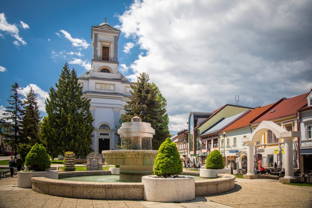 Poprad_Námestie sv. Egícia