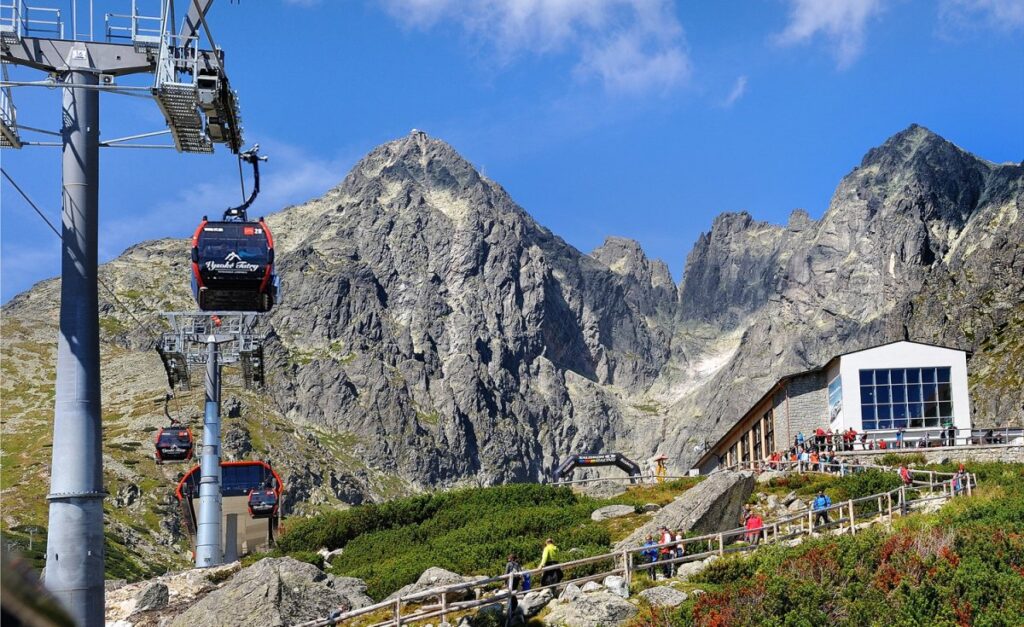 Lanovka_Skalnaté pleso_leto