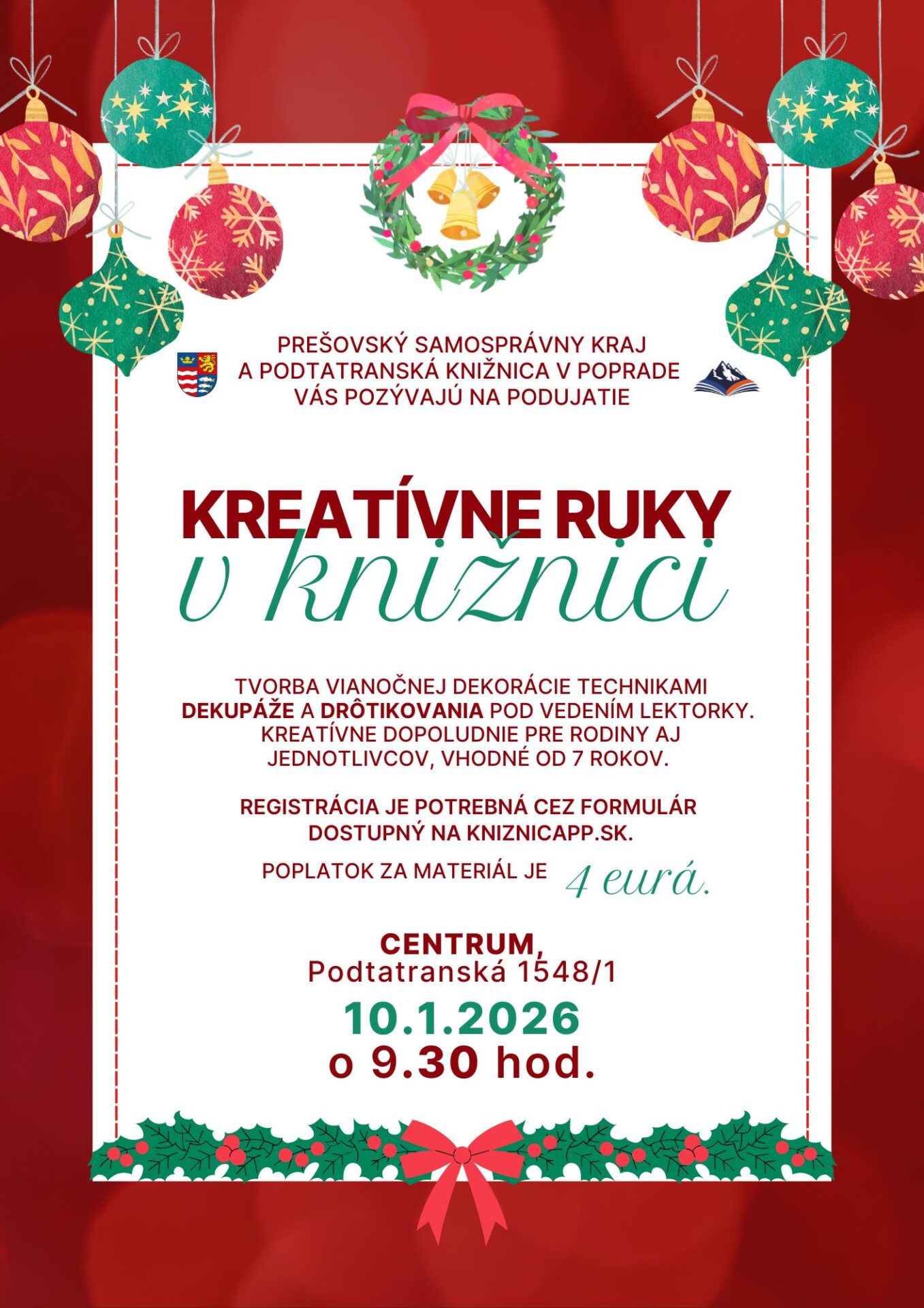 Kreatívne ruky v knižnici