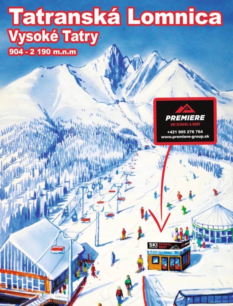 Premiere ski school lomnica