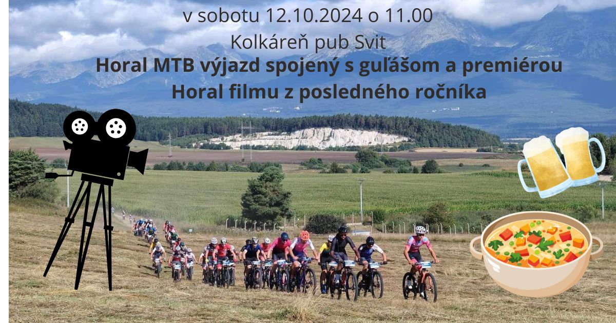 Horal MTB výjazd
