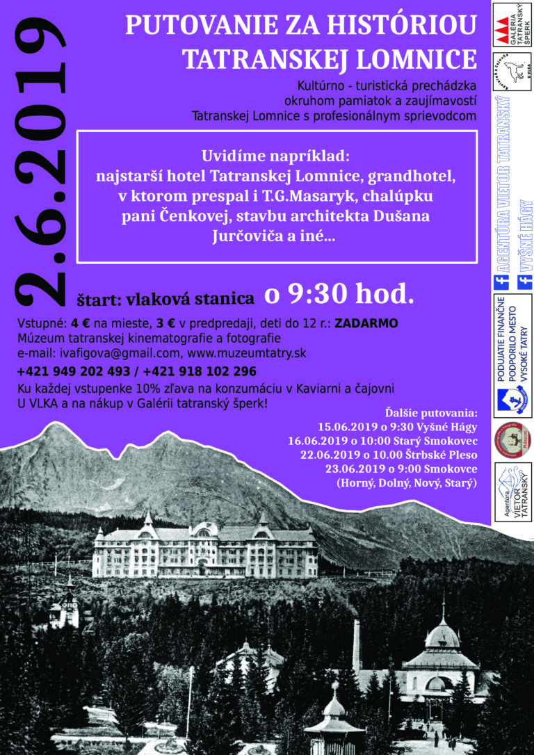 Putovanie za históriou Tatranskej Lomnice