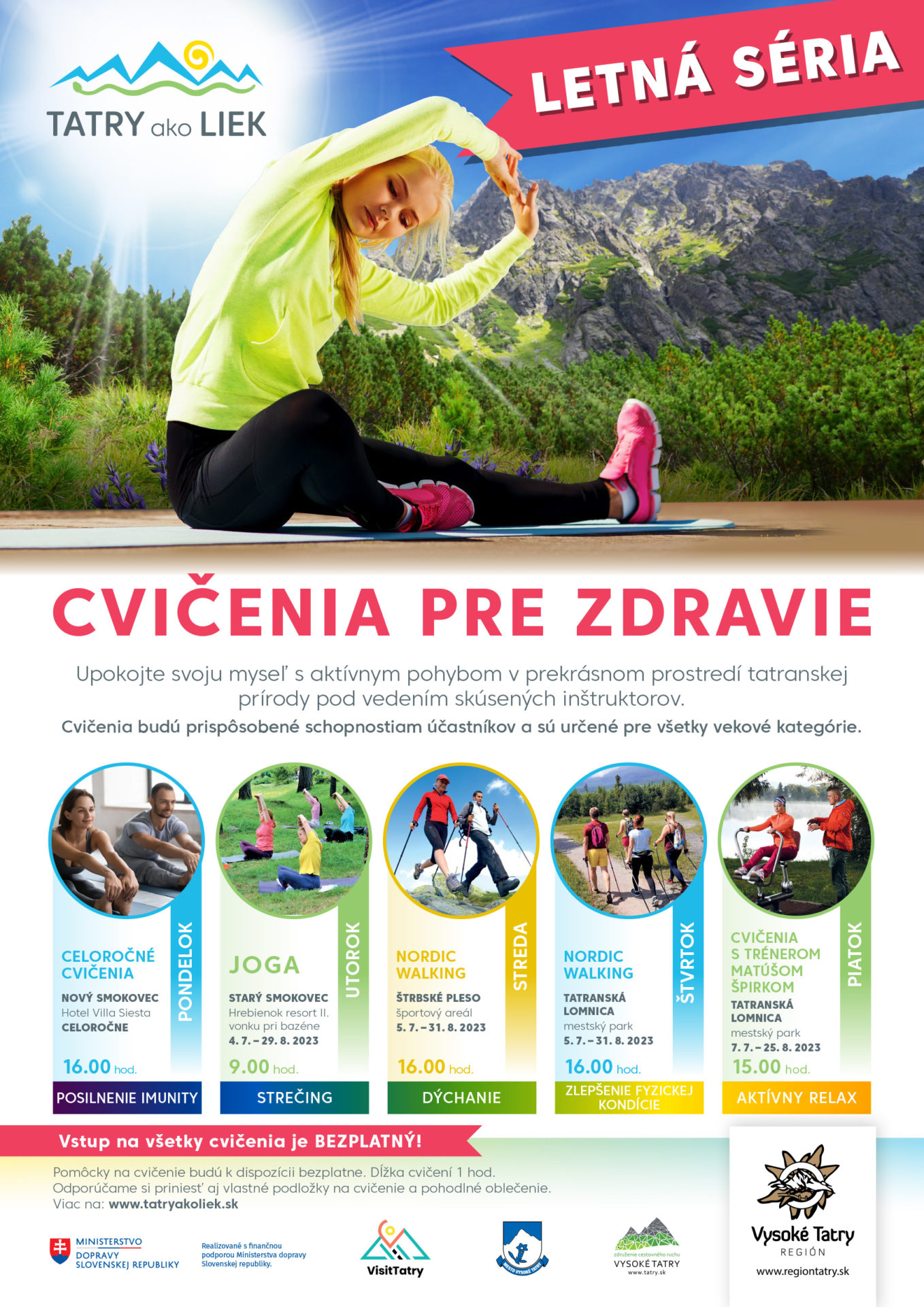 Tatry ako liek – CVIČENIA S TRÉNEROM MATÚŠOM ŠPIRKOM
