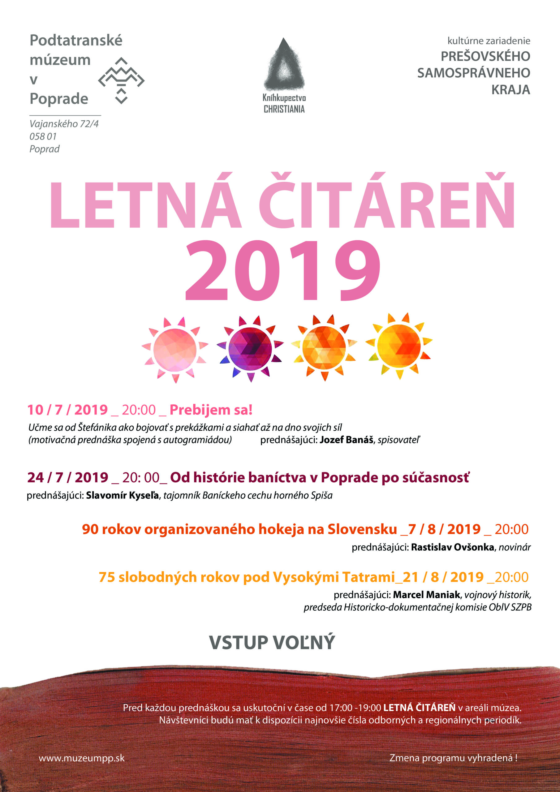 Letná čitáreň 2019