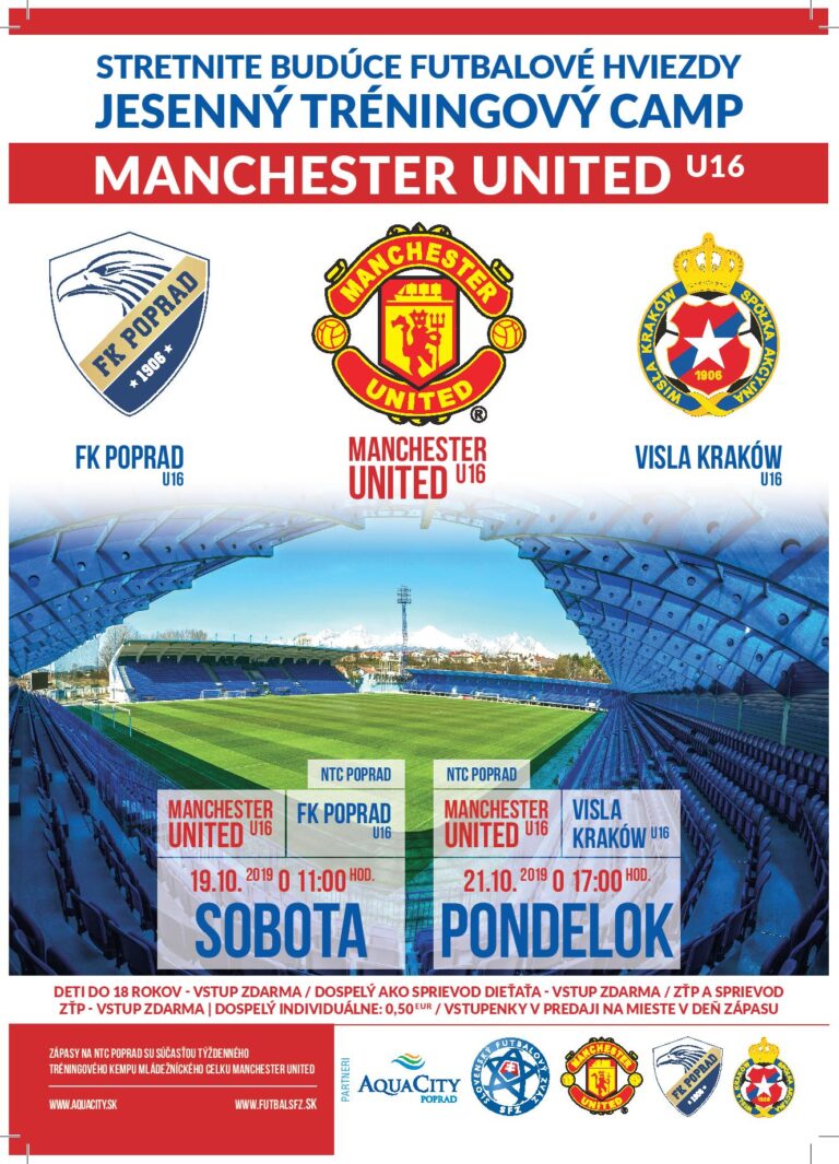 Tréningový camp MANCHESTER UNITED U16