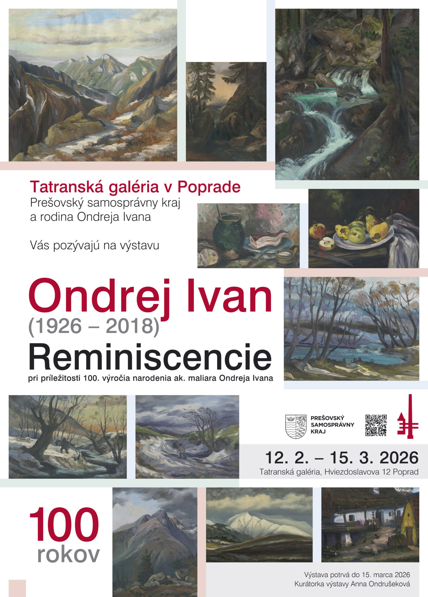 Výstava  Ondreja Ivana Reminiscencie