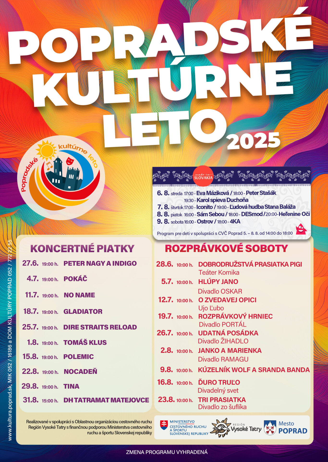 Rozprávkové soboty Popradského kultúrneho leta -ĎURO TRUĽO