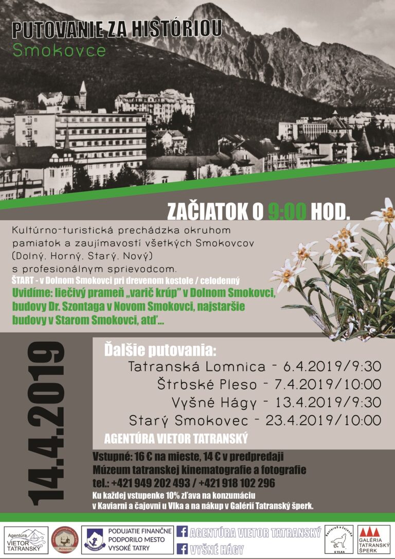Putovanie za históriou – Smokovce