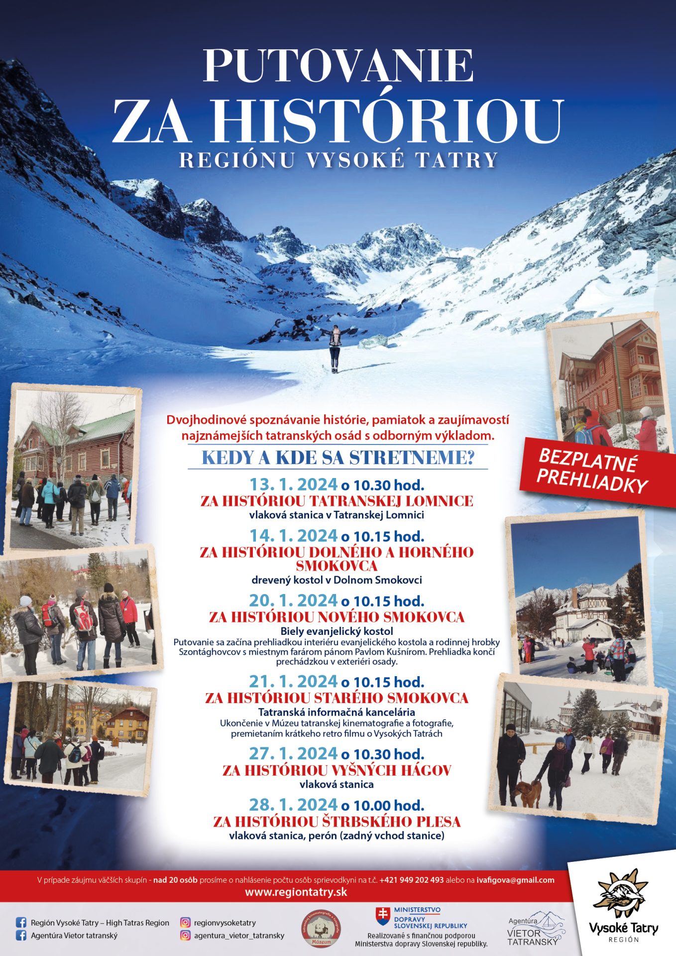 PUTOVANIE ZA HISTÓRIOU REGIÓNU VYSOKÉ TATRY – VYŠNÉ HÁGY