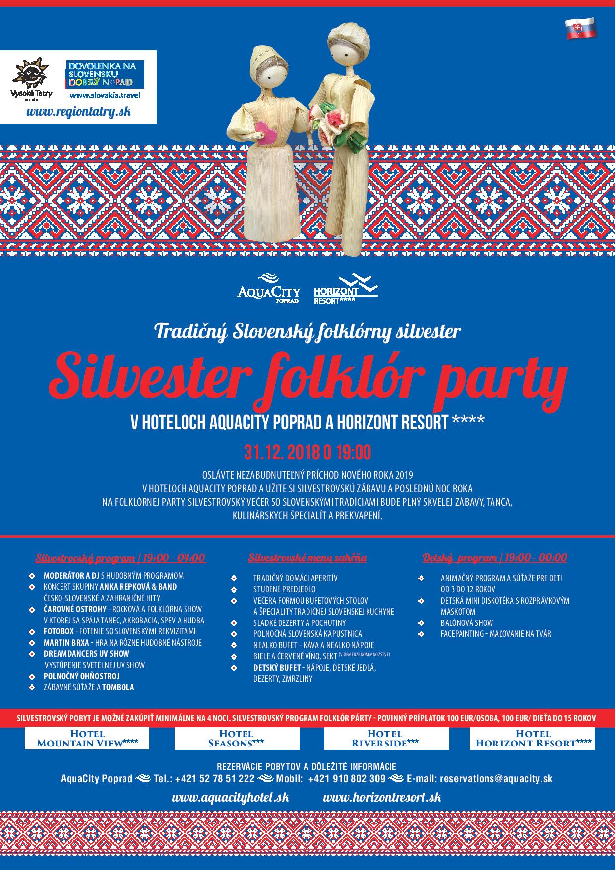 Silvester folklór párty