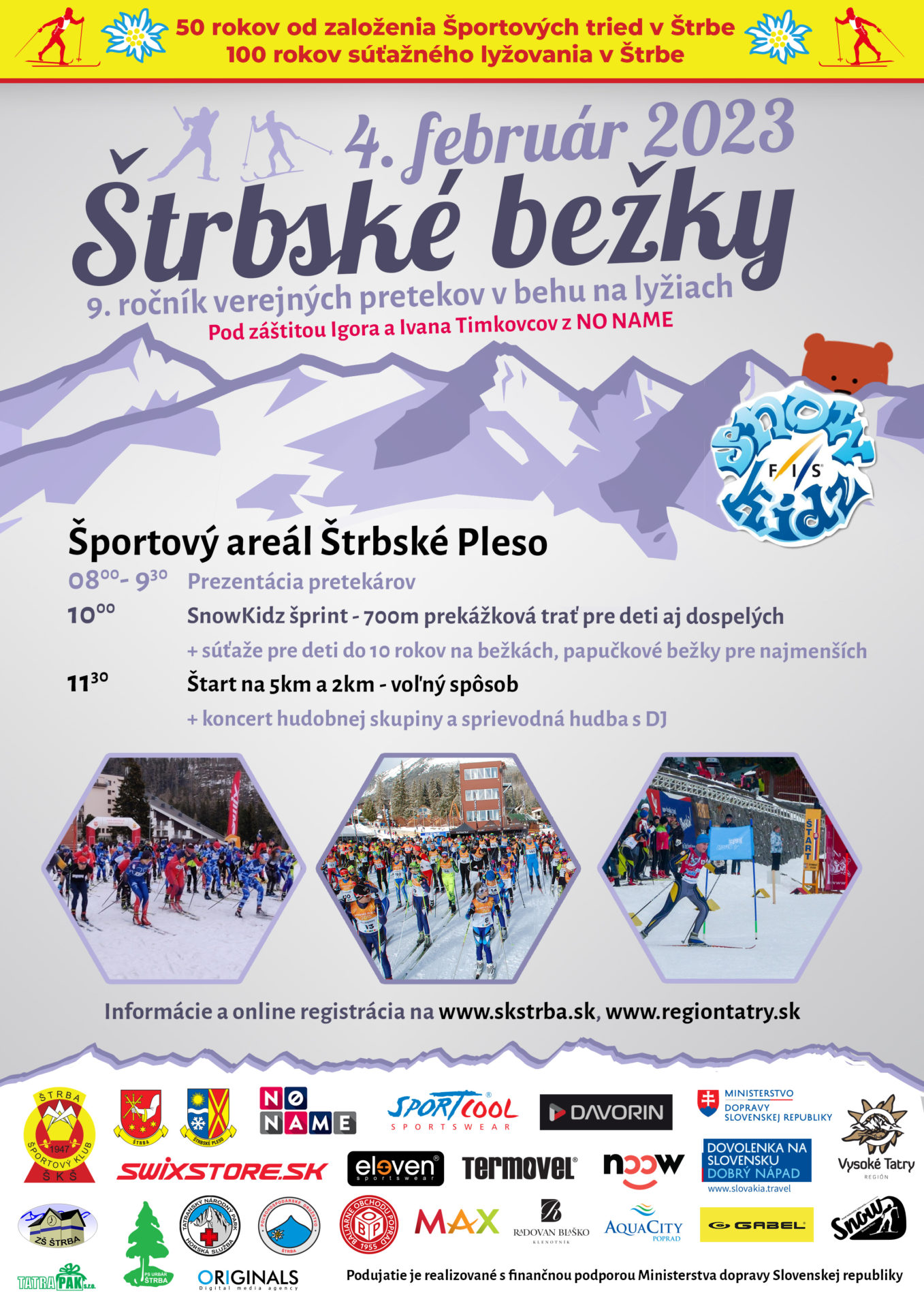 Štrbské bežky 2023 – presunuté na 2.4.2023