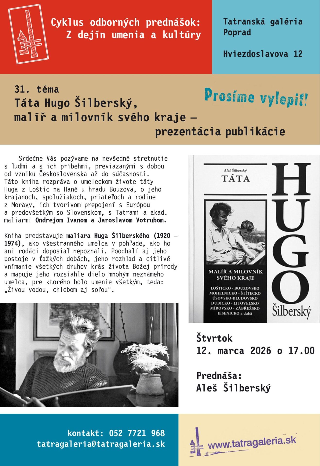 Prednáška v rámci cyklu Z dejín umenia a kultúry Spiša