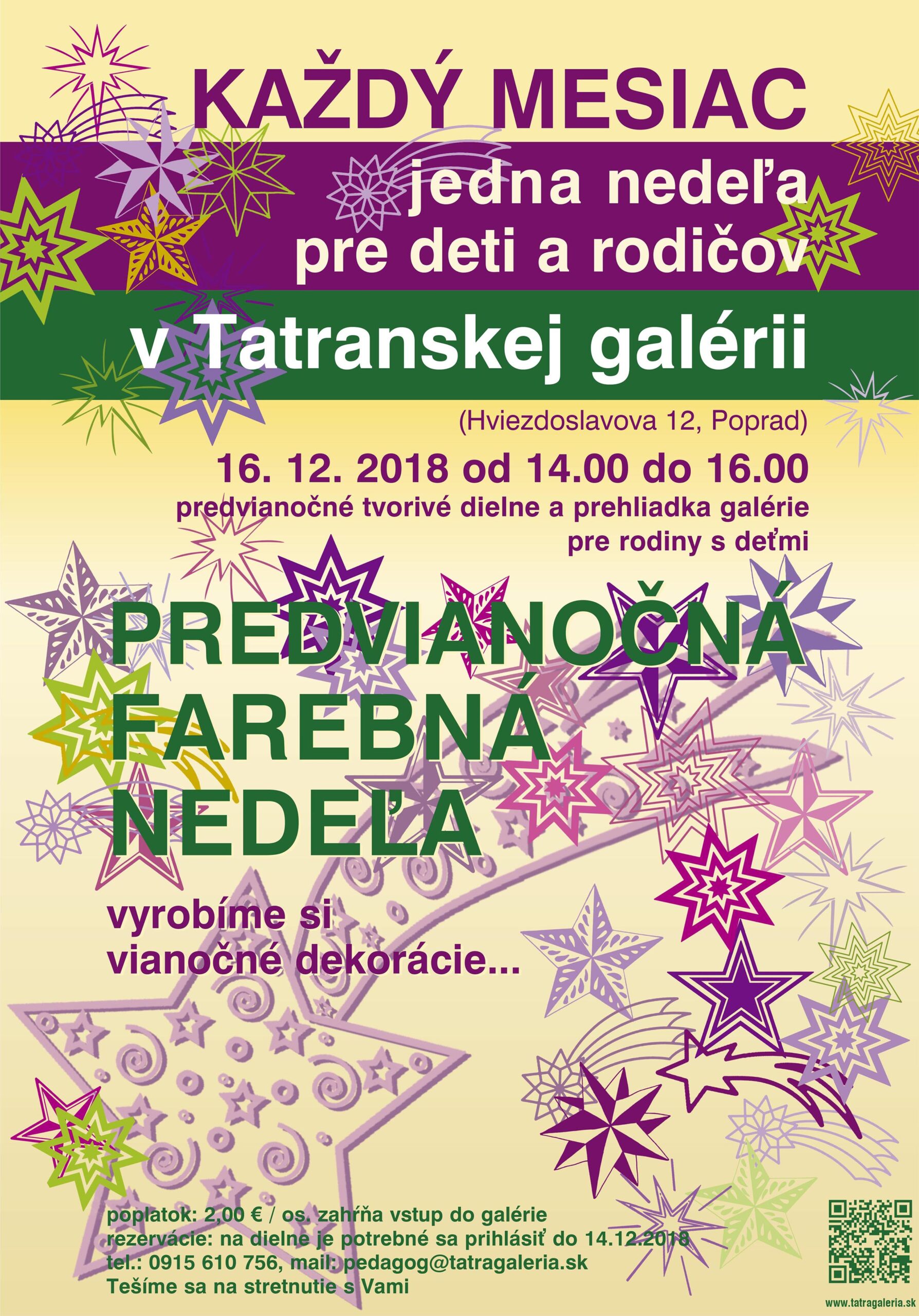 Predvianočná farebná nedeľa