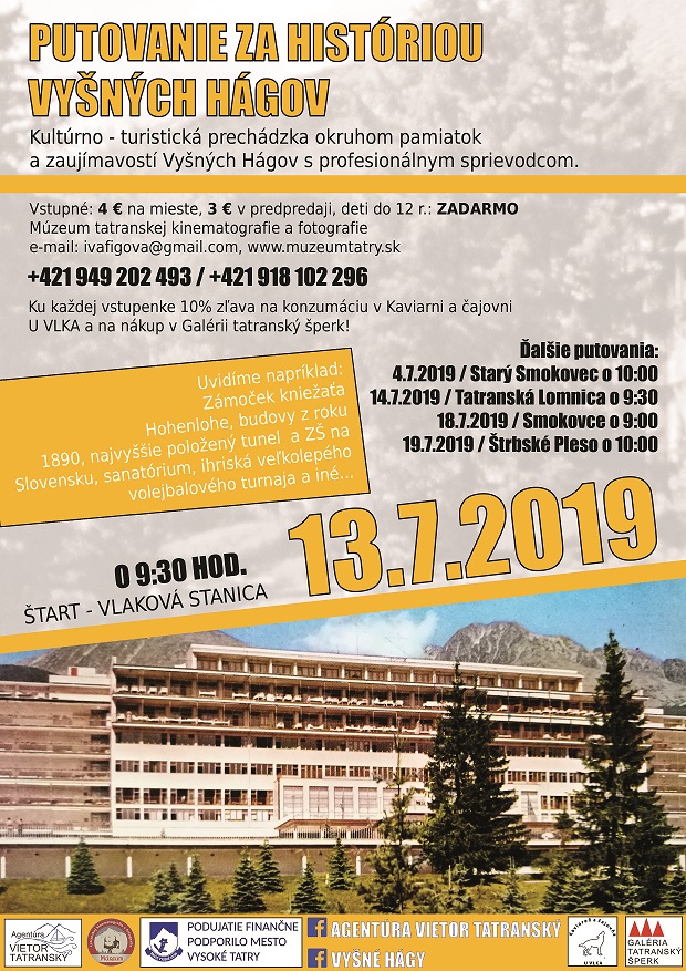 Putovanie za históriou Vyšných Hágov a Tatranskej Lomnice