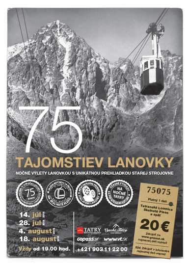75 Tajomstiev lanovky
