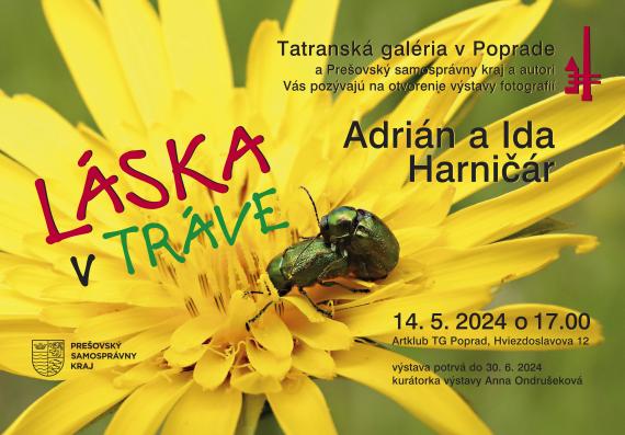 Výstava – Adrián a Ida Harničár – Láska v tráve