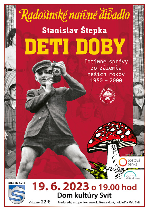 Divadelné predstavenie Deti doby / Radošinské naivné divadlo (RND)