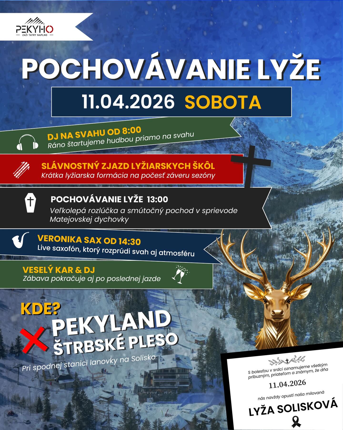Ukončenie zimnej sezóny – LYŽA SOLISKOVÁ