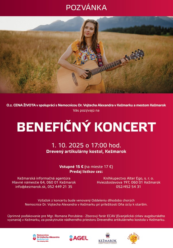 Benefičný koncert Simy Martausovej