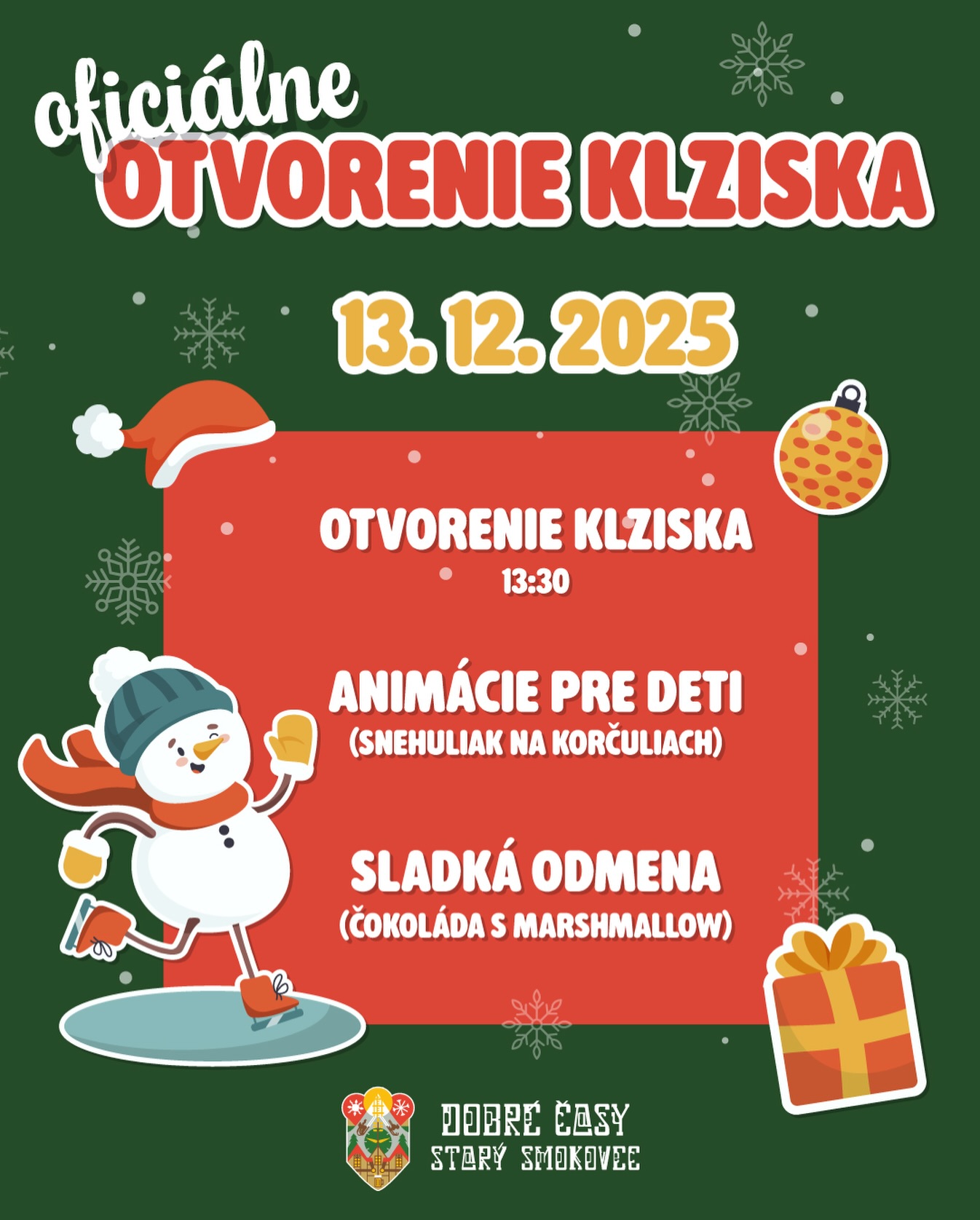 Oficiálne otvorenie klziska