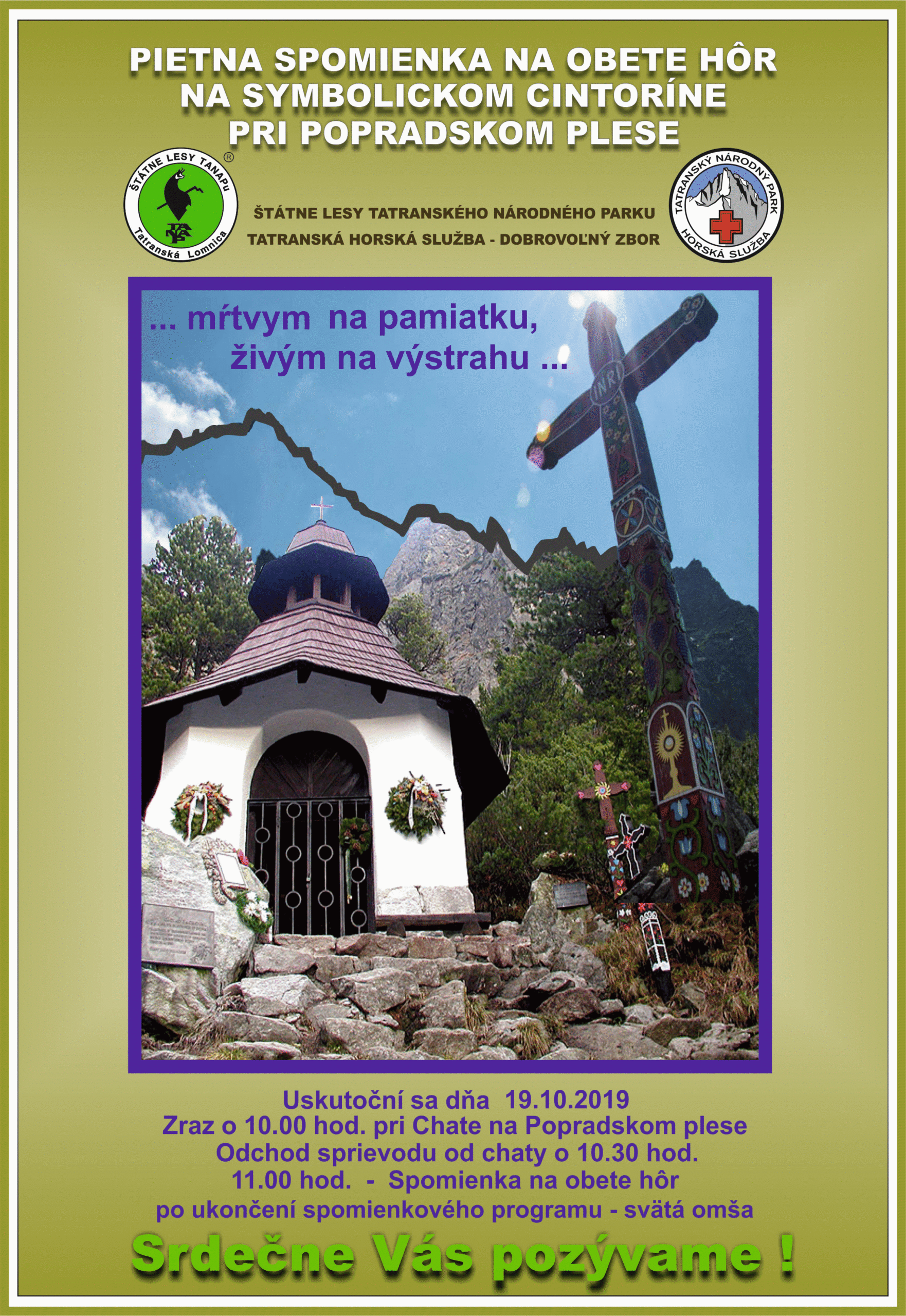 Pietna spomienka na obete hôr