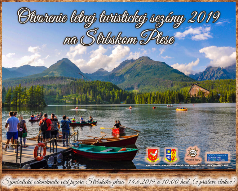 Odomknutie vôd jazera Štrbské Pleso 2019