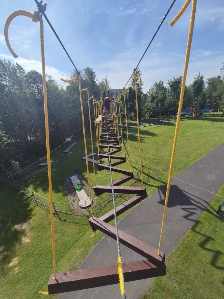 Lanový park Jazierko