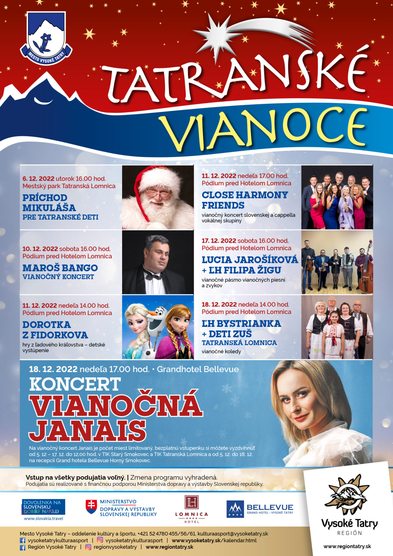 TATRANSKÉ VIANOCE – príchod Mikuláša