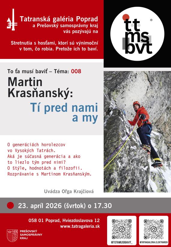 Prednáška v rámci cyklu To ťa musí baviť