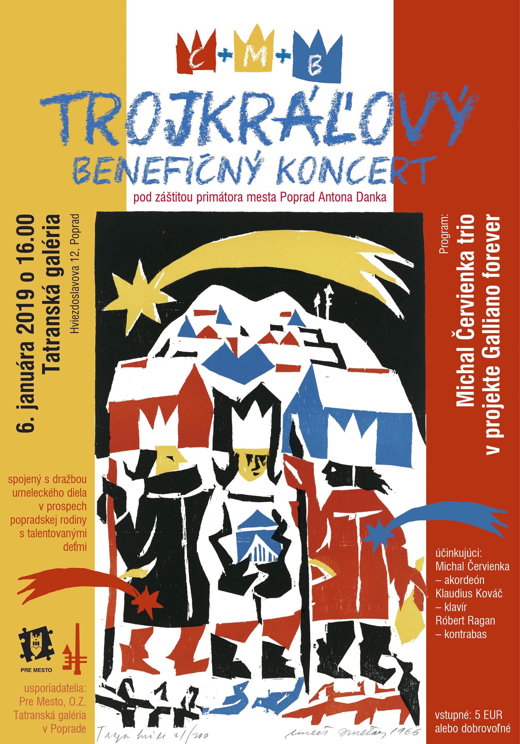 Trojkráľový benefičný koncert