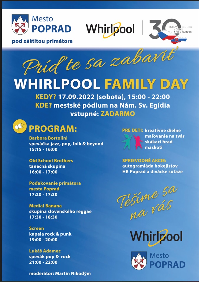 WHIRPOOL FAMILY DAY