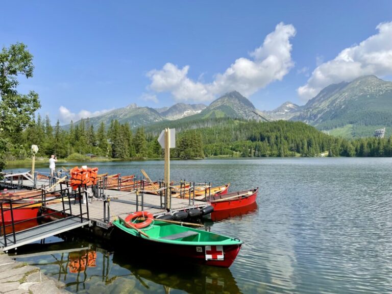 Tradícia člnkovania na Štrbskom Plese